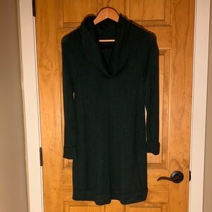 Vince Camuto Dark Green Cowl Neck Sweater